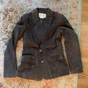 Vintage Margaret Godfrey Genuine Suede Leather Jacket